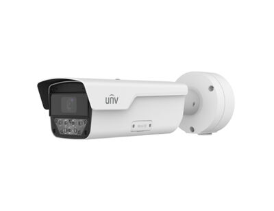 UNV - IPC264EA-AHDX4K-I1 4MP 8-32mm Motorize VF Lens 4X Optik Zoom Wise-ISP 120m IR Çift Yönlü Ses Bullet IP Kamera