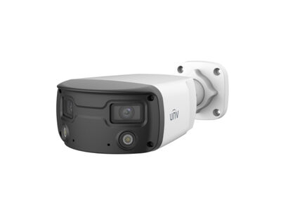 UNV - IPC2K28SE-ADF40KMC-WL-I0 8MP 4.0mm Color Hunter OmniView Warm Light Çift Yönlü Ses IP Bullet Kamera