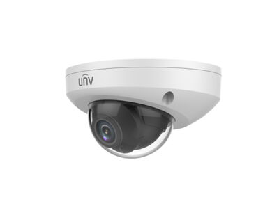 UNV - IPC314SB-ADF28KMC-DL-I1 4MP 2.8mm Sabit Lens Smart Dual-light WDR Mini Dome Sesli IP Kamera