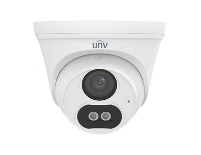 UNV - IPC3612LB-AF28K-DL2 2MP 2.8mm Sabit Lens Smart Dual-light 30m IR Turret Sesli IP Kamera