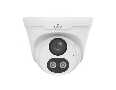 UNV - IPC3618LE-ADF28KC-DL 8MP 2.8mm Sabit Lens Smart Dual-light 30m IR Çift Yönlü Ses Turret IP Kamera