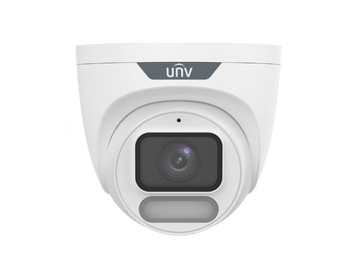 UNV - IPC3628LE-ADF28K-WP 8MP 2.8mm Sabit Lens Color Hunter Wise-ISP Warm Light 30m IR Turret IP Sesli Kamera
