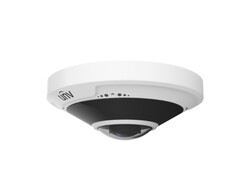 IPC815SB-ADF14K-I0 5MP 1.4mm Sabit Lens Fisheye(Balık Gözü) Dome Sesli IP Kamera - Thumbnail