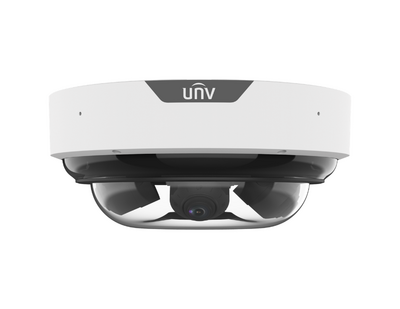 UNV - IPC8645EA-ADZKM-I1 20MP 2.7-13.5mm Motorize VF Lens 5X optik Zoom Super Startlight 30m IR Directional Panoramic Dome Sesli IP Kamera