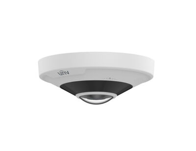 UNV - IPC86CEB-AF18KC-I0 12 MP Ultra HD Kızılötesi Darbeye Dayanıklı Fisheye IP Dome Kamera