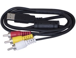 KB-611 - 3 RCA USB 1.5 Metre Ara Kablo - Thumbnail