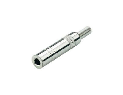 Contech - P-M603P-B - 6,3mm Metal Mono Plastik Jak - Siyah