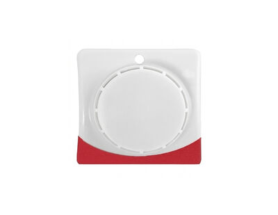 Code - SR-280W Flaşörlü Konvansiyonel Dahili Yangın Sireni (Kırmızı-Beyaz)