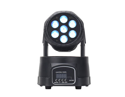 Lexence - STRIKE7 80W LED Mini Moving Head 7X10 Watt