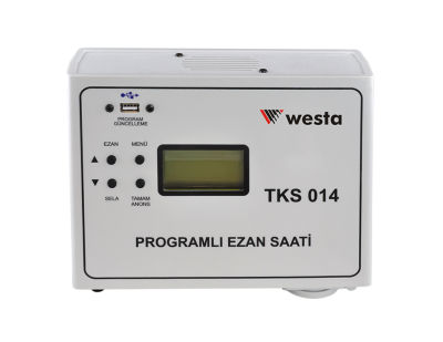 Westa - WS-014 - Duvar Tipi Programlı Ezan Saati