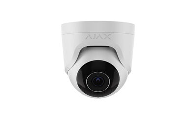 Ajax - TurretCam 5 Mp 4 mm Kablolu Mini Dome Kamera - Beyaz