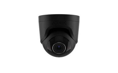 Ajax - TurretCam 5 Mp 4 mm Kablolu Mini Dome Kamera - Siyah