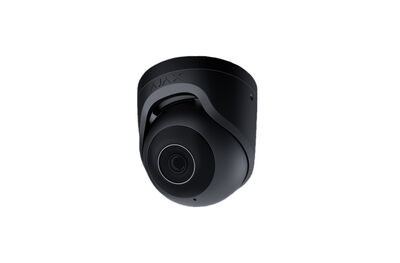 Ajax - TurretCam 5Mp 2.8mm Kablolu Mini Dome Kamera - Siyah