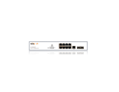Wi-Tek - WI-CMS310GF 8GE + 2GE SFP Uplink Cloud L2+ Yonetilebilir Switch