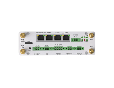 Wi-Tek - WI-IOT110 V2 1*100Mbps WAN/LAN(PoE IN) & 3*100Mbps LAN (PoE Out) port 4G Router