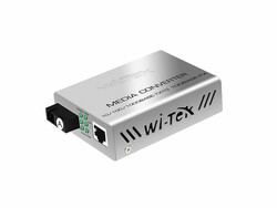 WI-MC101M - 25KM 100Mbps Single Fiber Optic Media Converter - Thumbnail