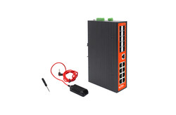 WI-MS318GF-I - 8GE+10SFP Fiber L2 Managed Endüstriyel l Switch - Thumbnail