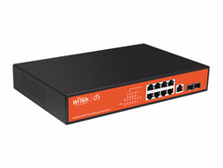WI-PCMS310GF - 8GE+2SFP Cloud L2 Managed PoE Switch - Thumbnail