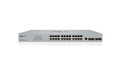Wi-Tek - WI-PCMS528F-L3 V2 24 Gigabit Ethernet RJ-45 PoE+ ports and 4 10G SFP+Slots