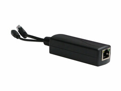 WI-POE11S-48V - Single 100Mbps Fast PoE Splitter With 1*RJ45 Port - Thumbnail