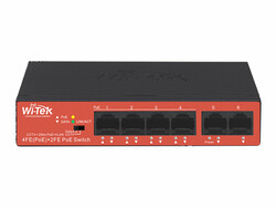 WI-PS205H V2 - 4FE+2FE 250m CCTV PoE Switch - Thumbnail
