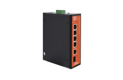 WI-PS206GF-I V2 4FE+1GE+1SFP Fiber Uplink Endüstriyel PoE Switch - Thumbnail