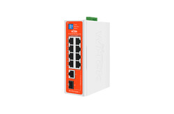 WI-PS212GF-I V2 8FE+1 GE+1 SFP Fiber Uplink Endüstriyel PoE Switch - Thumbnail