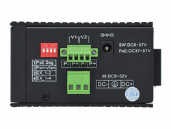 WI-PS305G-I-DC - 5 Gigabit Ports Unmanaged 48V 802.3 af/at PoE Switc - Thumbnail