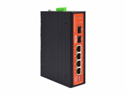 WI-PS306GF-I V2 - 4GE+2SFP Fiber Uplink Endüstriyel PoE Switch - Thumbnail
