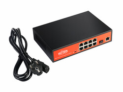 WI-PS309GF - 8GE+1Giga Combo SFP PoE Switch 150W - Thumbnail
