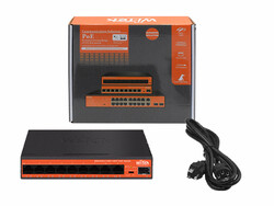 WI-PS309GFH - 8GE+1GE+1SFP+CCTV 250M+65W PoE Switch - Thumbnail