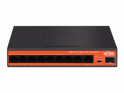 WI-PS309GFH - 8GE+1GE+1SFP+CCTV 250M+65W PoE Switch - Thumbnail