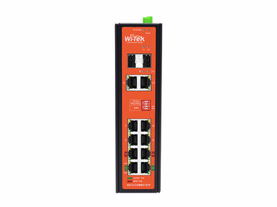 Wi-Tek - WI-PS310GF-I - 8GE+2SFP Uplink +150W Poe Switch
