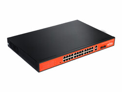 WI-PS526GH - 24FE+1G+1Combo SFP+Watchdog+200W+250M CCTV PoE Switch - Thumbnail