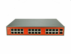 WI-SG124F 24GE+2SFP Full Giga Rack-mountable/Desktop Ethernet Switch - Thumbnail