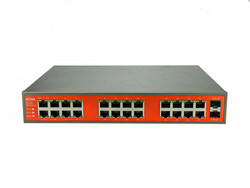 WI-SG124F 24GE+2SFP Full Giga Rack-mountable/Desktop Ethernet Switch - Thumbnail