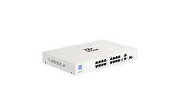 WK-PS219GF 16 x 10/100Mbps PoE Ports, 2 x 10/100/1000Mbps + 1 x 1000Mbps SFP Port Uplink - Thumbnail