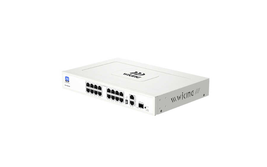 WK-PS219GF 16 x 10/100Mbps PoE Ports, 2 x 10/100/1000Mbps + 1 x 1000Mbps SFP Port Uplink