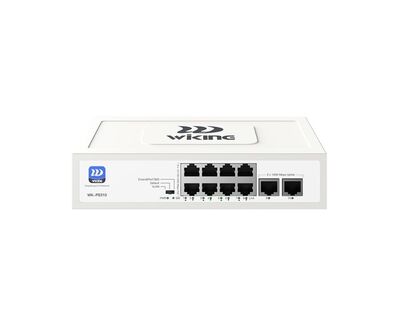 Wiking - WK-PS310 8 Port Gigabit+ 2 Port Gigabit Uplink PoE Switch