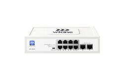 WK-PS310 8 x 10/100/1000Mbps, 2 x 10/100/1000Mbps Uplink Poe Switch - Thumbnail