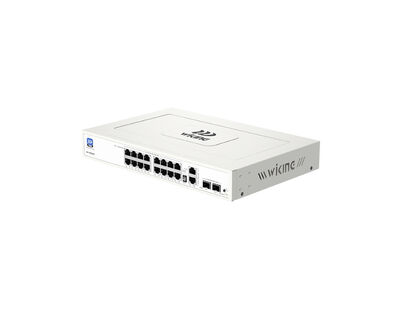 Wiking - WK-PS320GF 16GE PoE + 2GE Uplink + 2GE SFP 185W PoE Switch