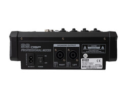 WM-6DX 6 Kanal Mikser Amfi - P.Source:100-240V AC - OutPower:2*250W 4Ω - Thumbnail