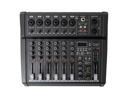 WM-8DX 8 Kanal Mikser Anfi - P.Source:100-240V AC - OutPower:2*250W 4Ω - Thumbnail