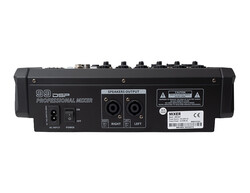 WM-8DX 8 Kanal Mikser Anfi - P.Source:100-240V AC - OutPower:2*250W 4Ω - Thumbnail